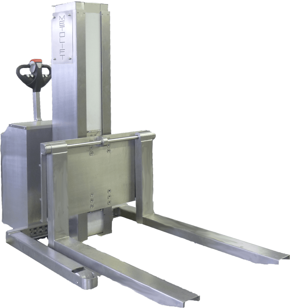 Powered Mobile Straddle Stacker, METO Systems