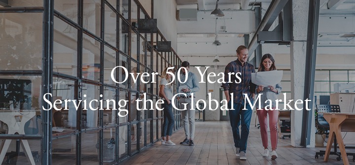Over 50 Years Servicing the Global Market